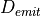 D_{emit}