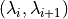 (\lambda_i,\lambda_{i+1})