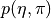 p(\eta,\pi)