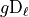 g{\rm D}_\ell