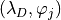 (\lambda_D,\varphi_j)
