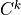 C^k