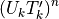 \left( U_k T_k^\prime
\right)^n