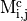 \mathrm{M^{c}_{i,j}}