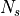 N_s