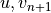 u,v_{n+1}