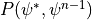 P(\psi^*,\psi^{n-1})