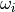 \omega_i