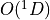 O(^1D)
