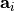 \mathbf{a}_i
