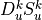 D_u^kS_u^k