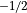 ^{-1/2}