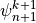 \psi^{k+1}_{n+1}