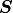 {\boldsymbol{S}}