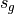 s_{g}