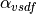 \alpha_{vsdf}