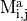 \mathrm{M^{a}_{i,j}}