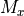 M_x