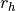 r_{h}