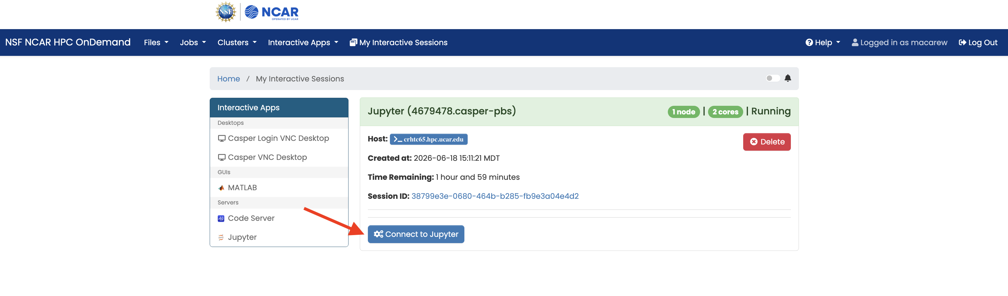 Launching Jupyter
