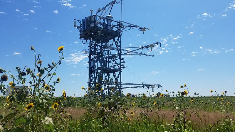 NEON flux tower at Sterling, CO [STER]. 