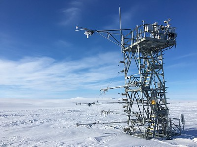 NEON flux tower at Toolik Lake, AK [TOOL].