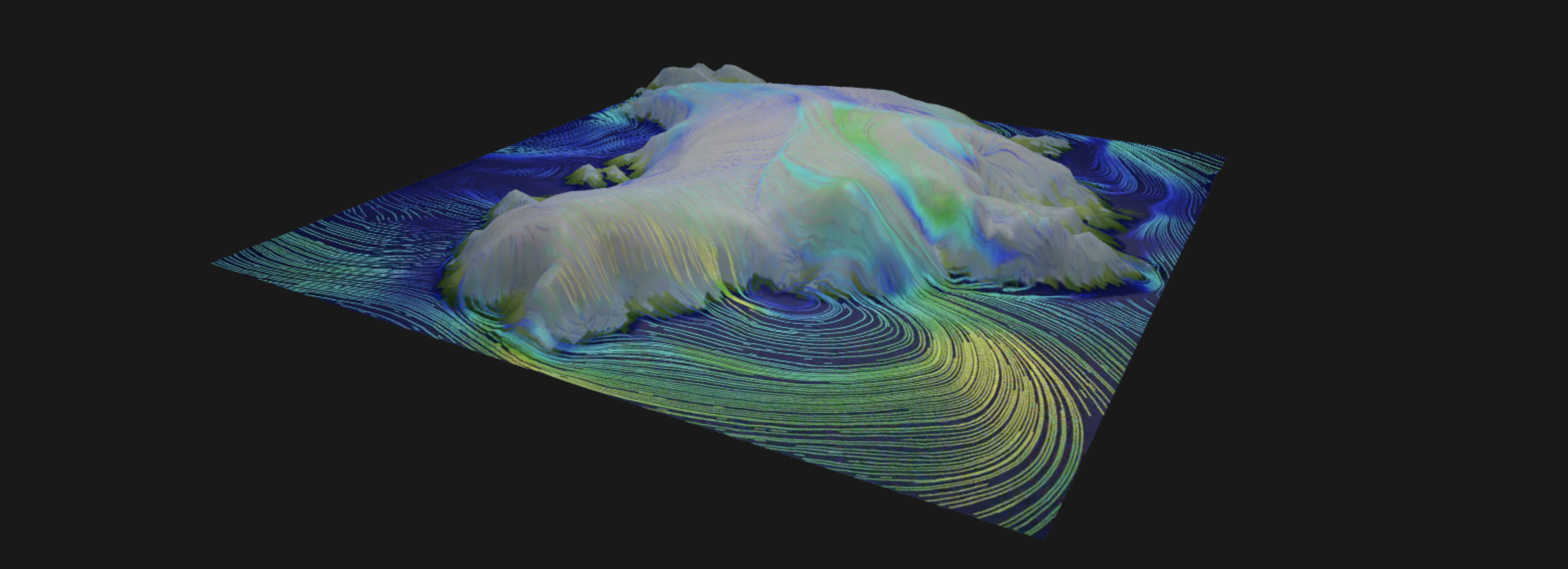 Interactive Greenland Streamlines Banner