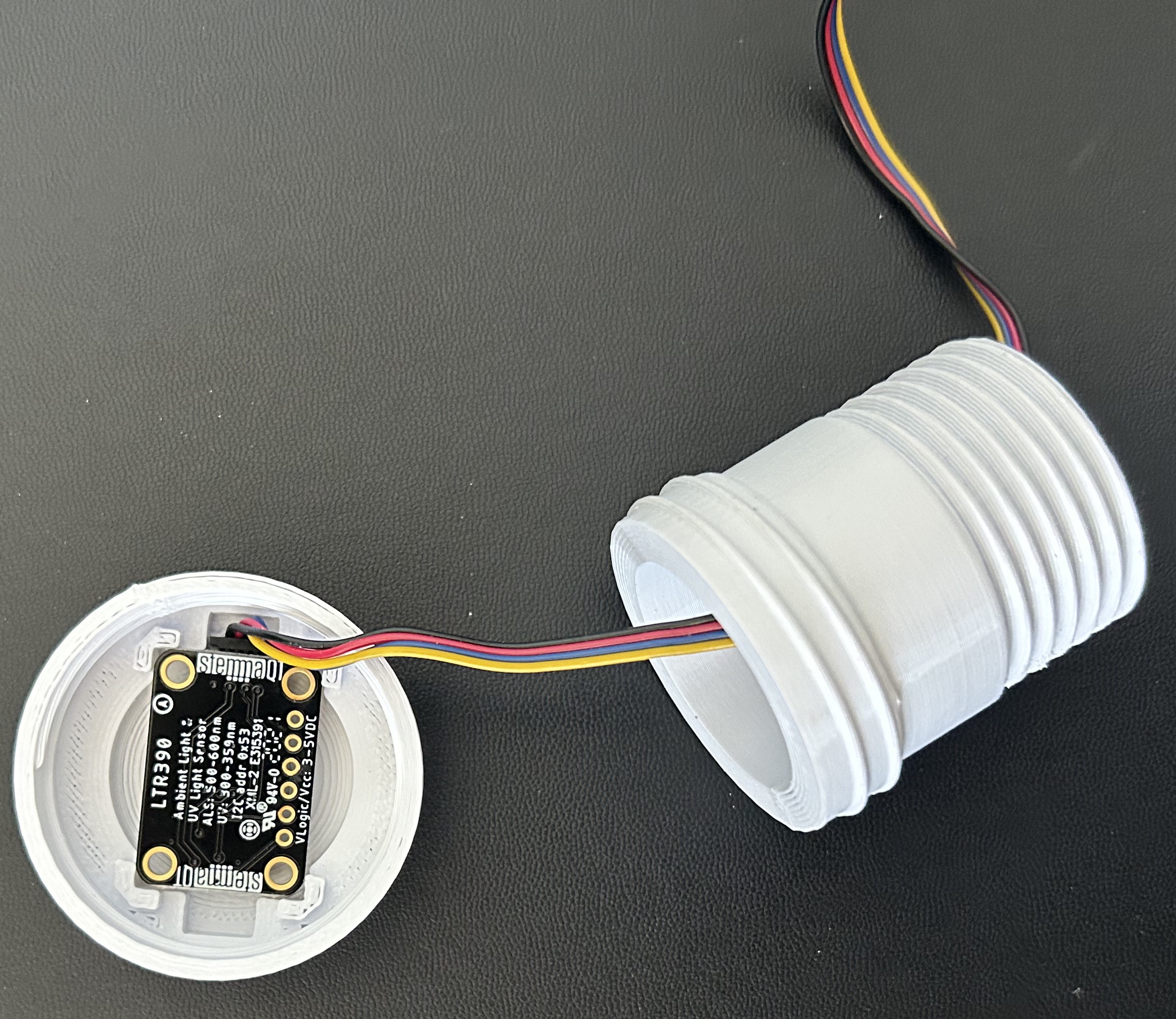 Adding base to UV sensor