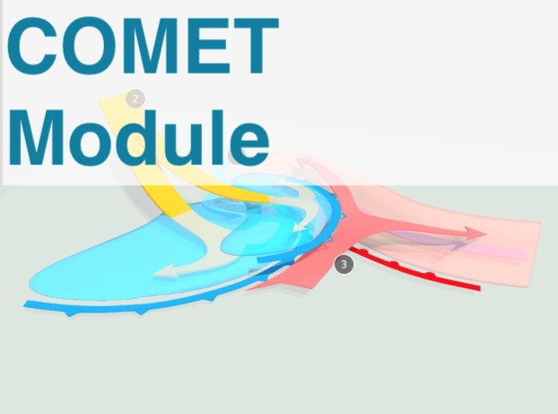 COMET module involving cyclone model